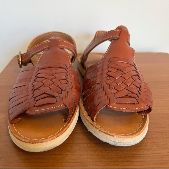 Bearpaw Gloria Saddle Brown Huarache Sandals size 7 - Picture 3 of 7